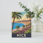 ヴィンテージニースフランストラベル ポストカード (スタンド正面)