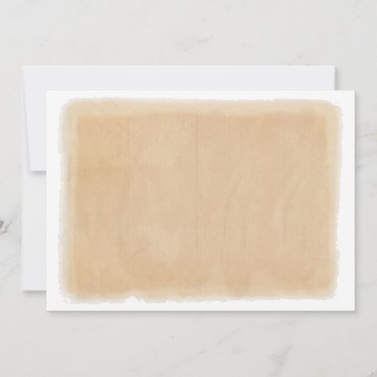 ヴィンテージニース証明書サンタマジカル 招待状 (裏面)