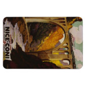 ヴィンテージニース、フランス –  マグネット (横)