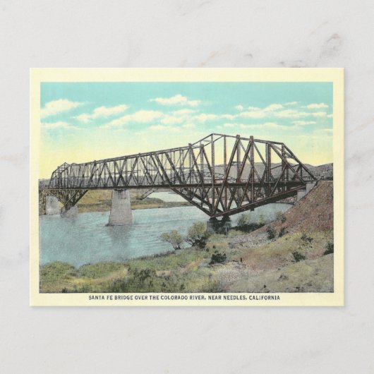 ヴィンテージニードルカリフォルニア ポストカード (正面)