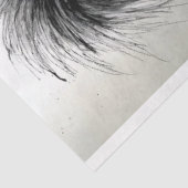 ヴィンテージニーハイブーツ水の色の分離 薄葉紙 (詳細)