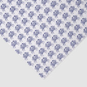 ヴィンテージネイビーブルーカニ#1スケッチ 薄葉紙 (詳細)