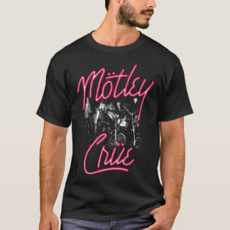 ヴィンテージネオングラムメタモーターサイクルグラフィックTシャツ Tシャツ