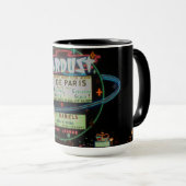 ヴィンテージネオンサインスターダストカジノラスベガス1950年代 マグカップ (正面右)