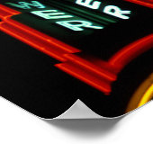 ヴィンテージネオンタワーレコード1979 ポスター (角)