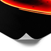 ヴィンテージネオンボーリングピン ポスター (角)