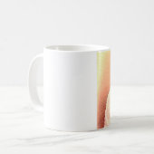 ヴィンテージネコとブルーボウ コーヒーマグカップ (正面左)