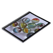 ヴィンテージネコの目の大理石 ノートブック (左側)