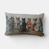 ヴィンテージネコミュージカルエンターテイメント ランバークッション (裏面)