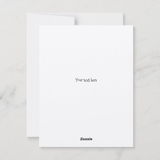 ヴィンテージネコ踊りバレンタインデーのカードテンプレート シーズンカード (裏面)