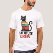 ヴィンテージネコ Tシャツ (正面)