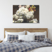 ヴィンテージネストゲラン花瓶の中で後方 キャンバスプリント (インサイチュ (寝室))