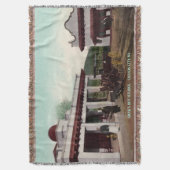 ヴィンテージネバダブランケット スローブランケット (正面縦)