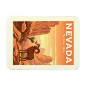 ヴィンテージネバダ マグネット (横)