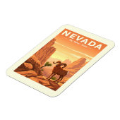 ヴィンテージネバダ マグネット (左側)