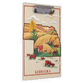 ヴィンテージネブラスカハートランドファームシーン クリップボード (右)