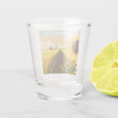 ヴィンテージネブラスカ ショットグラス (裏面)