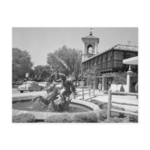 ヴィンテージネプチューンファウンテン白黒カンザスシティ