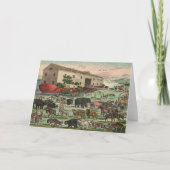 ヴィンテージノアアークアニマルズイラストレーション1882 カード (正面)