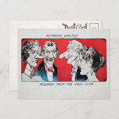 ヴィンテージノシークラブ葉書 ポストカード (正面/裏面)