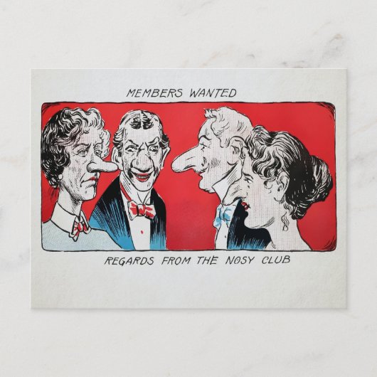 ヴィンテージノシークラブ葉書 ポストカード (正面)