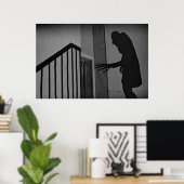 ヴィンテージノスフェラトゥシャドウシーン ポスター (ホームオフィス)