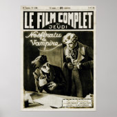 ヴィンテージノスフェラトゥフランスのマガジンカバー ポスター (正面)