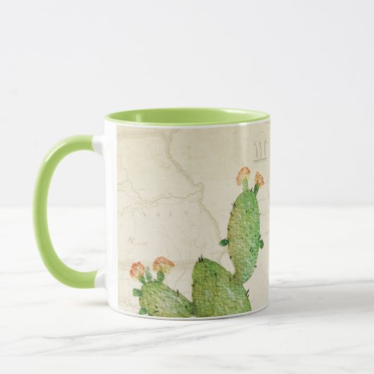 ヴィンテージノパルサクタスウォーターカラーマグ マグカップ (左)