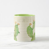 ヴィンテージノパルサクタスウォーターカラーマグ マグカップ (中央)