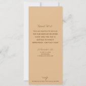 ヴィンテージノパルサボテン水カラー招待状 案内状 (裏面)