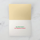 ヴィンテージノルウェーグノメニセトントントントゥーのプレイ シーズンカード (内部)