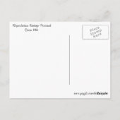 ヴィンテージノルウェーミシガン ポストカード (裏面)