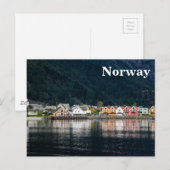 ヴィンテージノルウェー旅行観光はがき ポストカード (正面/裏面)