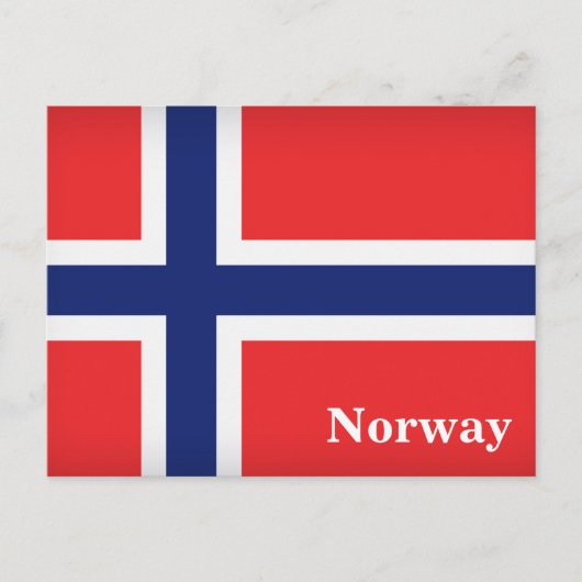 ヴィンテージノルウェー旅行観光 ポストカード (正面)