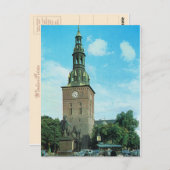 ヴィンテージノルウェー、オスロ大聖堂 ポストカード (正面/裏面)