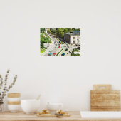 ヴィンテージノルウェー、オスロ市中心部 ポスター (キッチン)