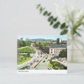 ヴィンテージノルウェー、オスロ市中心部、1950年代頃 ポストカード (スタンド正面)