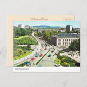 ヴィンテージノルウェー、オスロ市中心部、1950年代頃 ポストカード (正面/裏面)