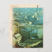 ヴィンテージノルウェー、オスロ、シティセンター ポストカード (正面/裏面)