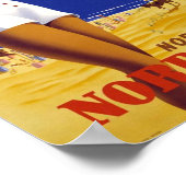 ヴィンテージノルダーニートラベルポスター ポスター (角)