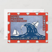 ヴィンテージノルドウィークアンジーオランダ ポストカード (正面/裏面)