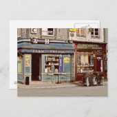 ヴィンテージノルマンディータバコ店&ワインバーフランス ポストカード (正面/裏面)