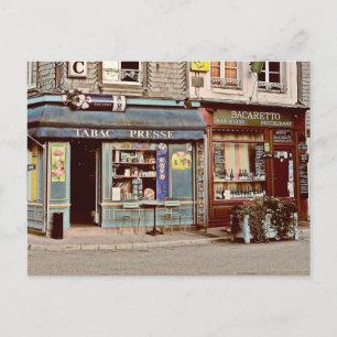 ヴィンテージノルマンディータバコ店&ワインバーフランス ポストカード