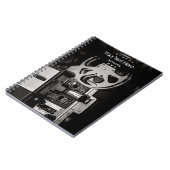 ヴィンテージノワール映写機 ノートブック (左側)