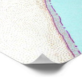 ヴィンテージノースカロライナのオクラコークの地図(1948年) ポスター (角)