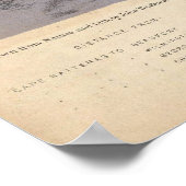 ヴィンテージノースカロライナの地図(1861) ポスター (角)