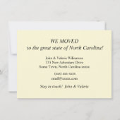 ヴィンテージノースカロライナ州の最新情報 (裏面)