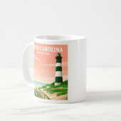 ヴィンテージノースカロライナ コーヒーマグカップ (正面左)