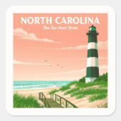 ヴィンテージノースカロライナ スクエアシール (正面)