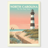 ヴィンテージノースカロライナ マグネット (正面)